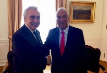 Fatih Birol, Director da AIE e António Costa, Primeiro-Ministro