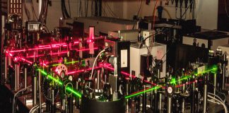 Laboratório de investigação em Laser, Universidade de Lund.