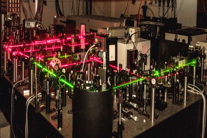 Laboratório de investigação em Laser, Universidade de Lund.