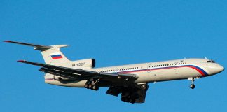 Queda de avião russo no Mar Negro sem sobreviventes