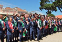 Campeões Europeus recebidos no Palácio de Belém