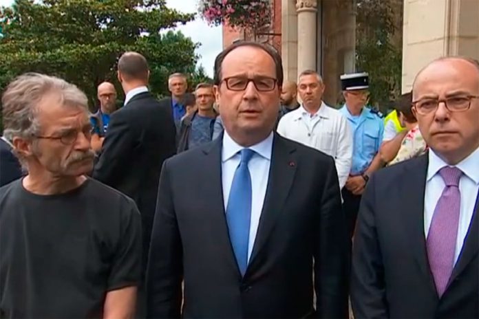 Terroristas atacam igreja e matam padre, em França