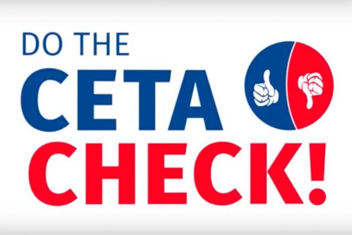 Campanha ‘Do the CETA Check!’