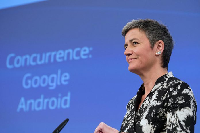 Margrethe Vestager, Comissária responsável pela política da concorrência