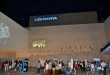 Comemorar a ciência numa noite