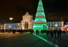 Lisboa já acedeu as luzes de Natal