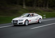 Carro da Audi A7, condução autónoma