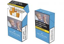 Novo desenho de embalagem de tabaco