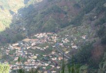 Paisagem da ilha da Madeira