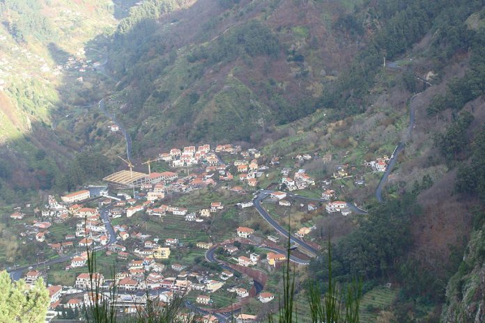Paisagem da ilha da Madeira