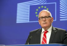 Frans Timmermans, Vice-presidente da Comissão Europeia