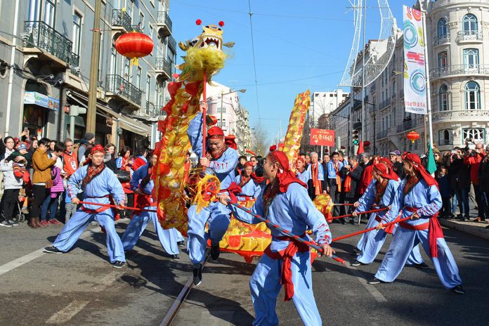 Ano Novo Chinês celebrado em Lisboa
