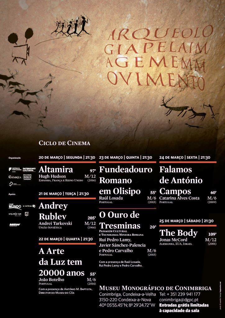Ciclo de cinema ‘Arqueologia pela Imagem em Movimento’