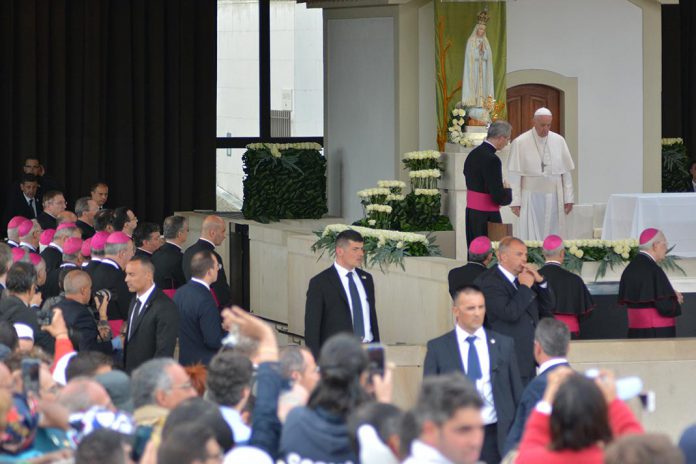 Fátima, Centenário das Aparições, Papa Francisco na Capelinha das Aparições