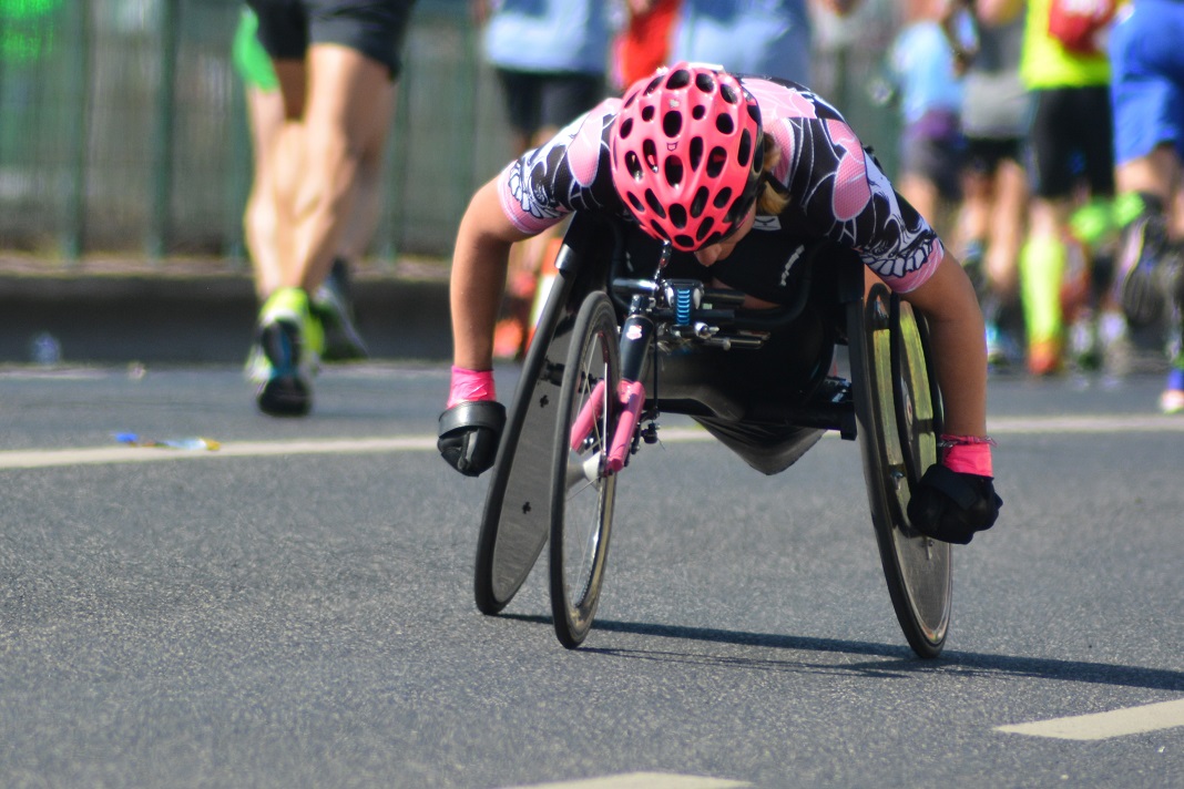 Maratona, prova deficientes motores