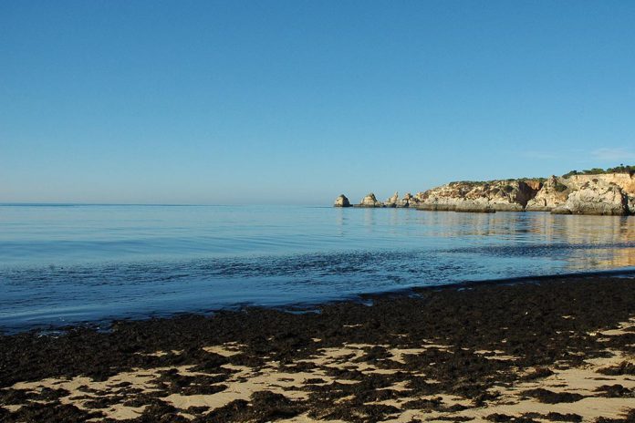 Oceano Atlantico, sul de Portugal