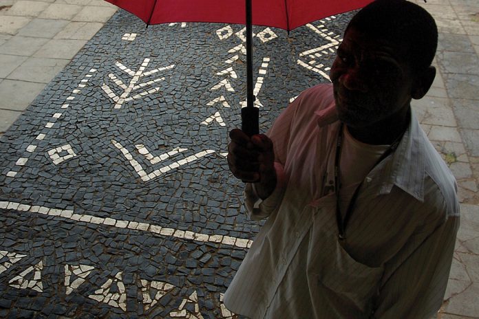 Calçada portuguesa em Moçambique