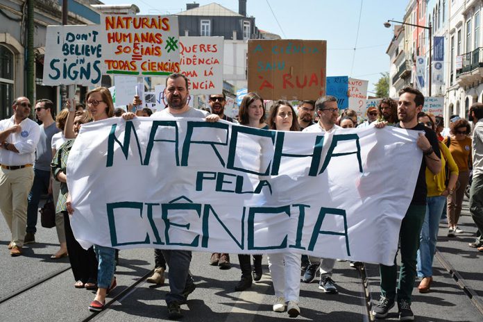 Marcha pela Ciência em Lisboa