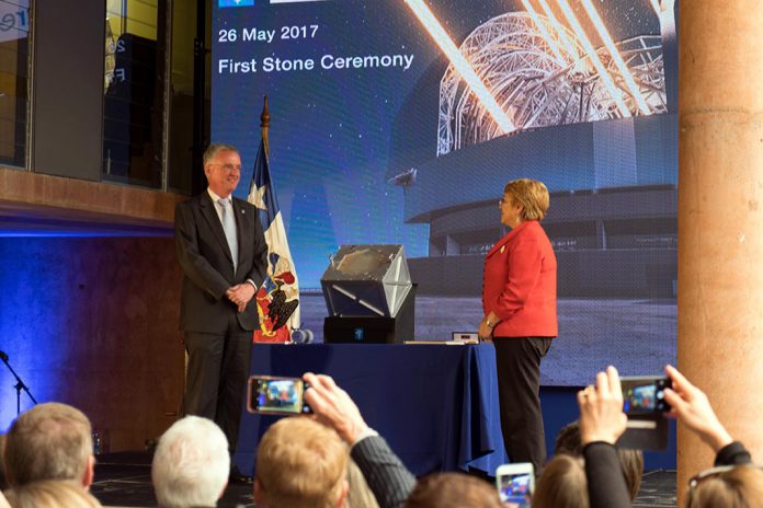 Cerimónia de início de construção do ELT do ESO