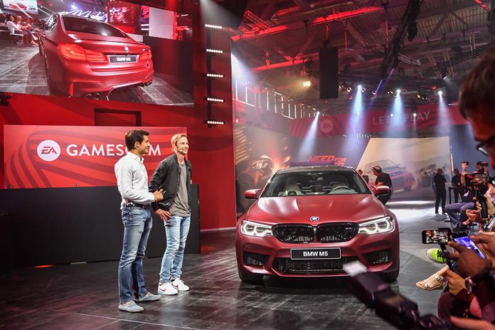 BMW M5 apresentado na Gamescom