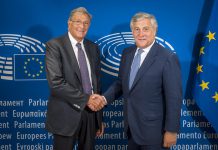 Antonio Tajani, Presidente do PE e Guido Rasi, Diretor da EMA