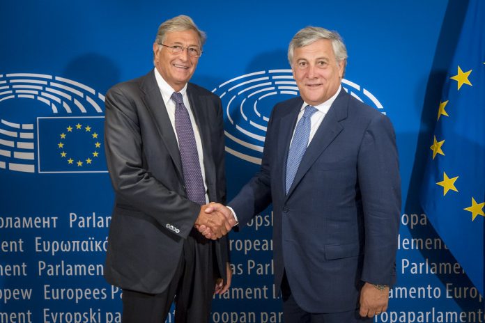 Antonio Tajani, Presidente do PE e Guido Rasi, Diretor da EMA