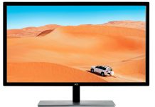 Monitor AOC de 31,5" e QHD