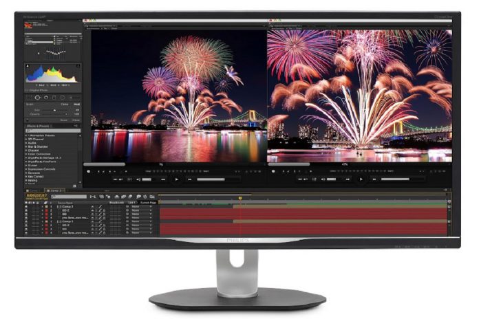 Monitor Philips com Adobe RGB, QHD e USB-C