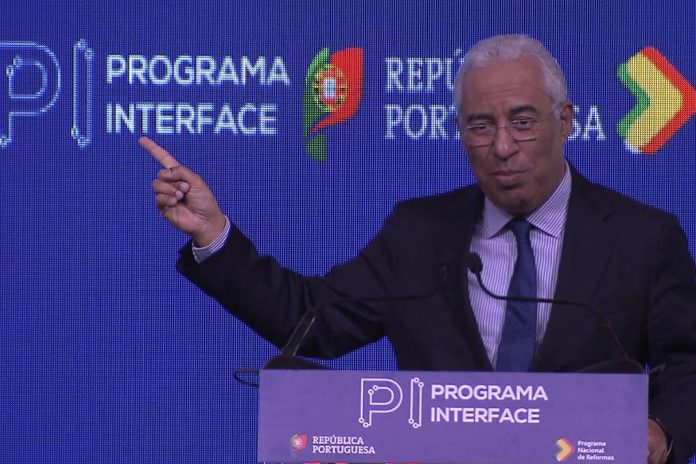 Primeiro-Ministro António Costa na apresentação do Programa Interface