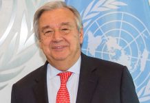 Secretário-geral das Nações Unidas, António Guterres