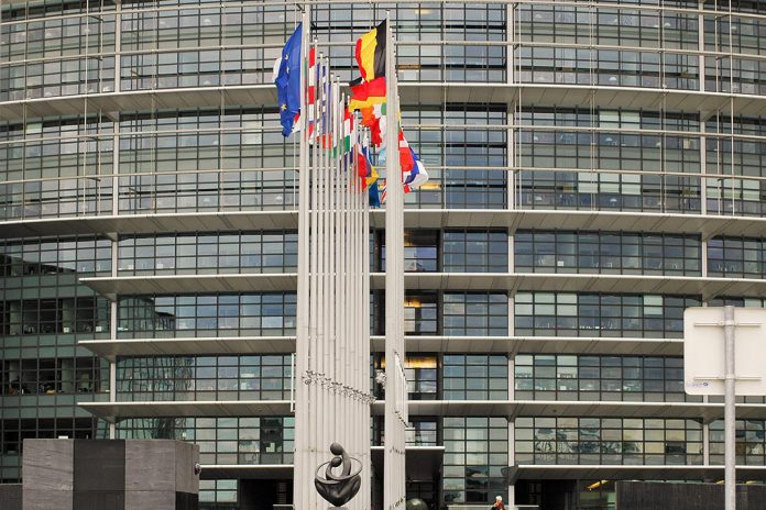 Edifício do Parlamento Europeu em Estrasburgo