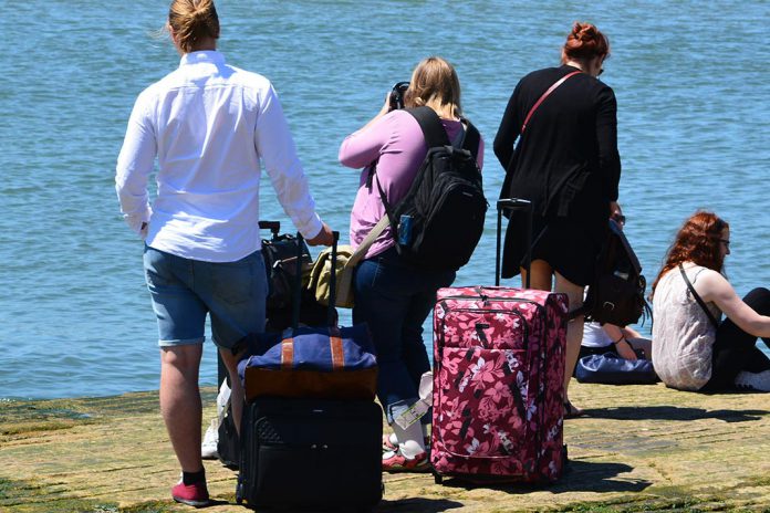 Turistas em Lisboa