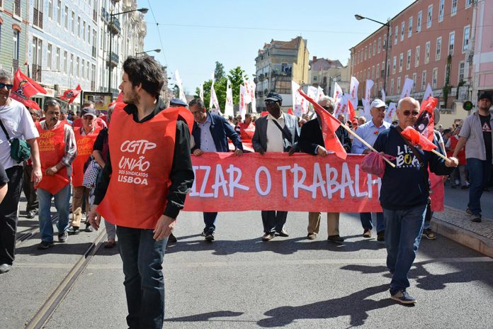 Manifestação da CGTP, 1º de maio, em Lisboa