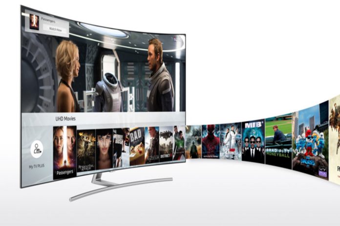 Samsung Smart TV com TV Plus