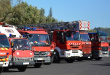 Viaturas operacionais dos Bombeiros