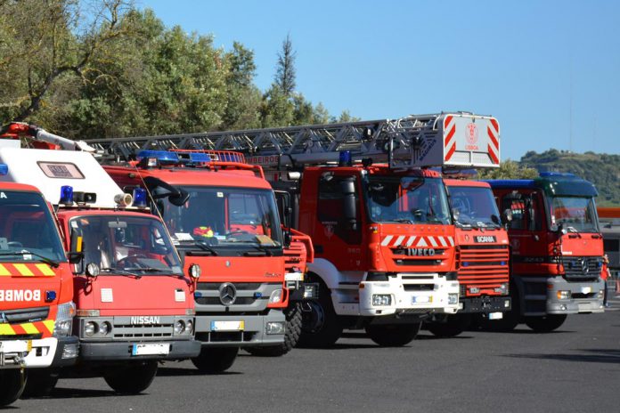 Viaturas operacionais dos Bombeiros