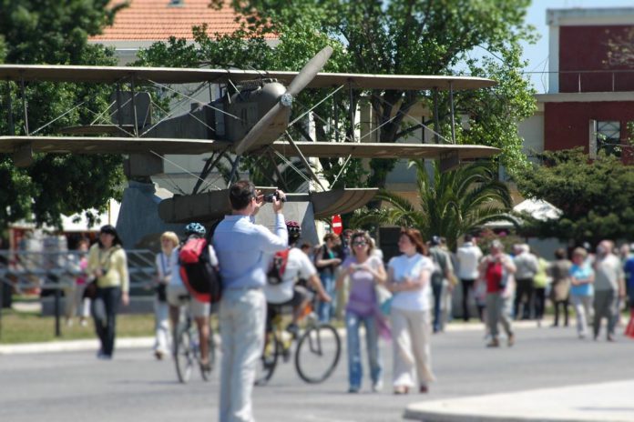 Turistas em Lisboa