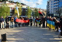 Ucranianos manifestam-se em Lisboa