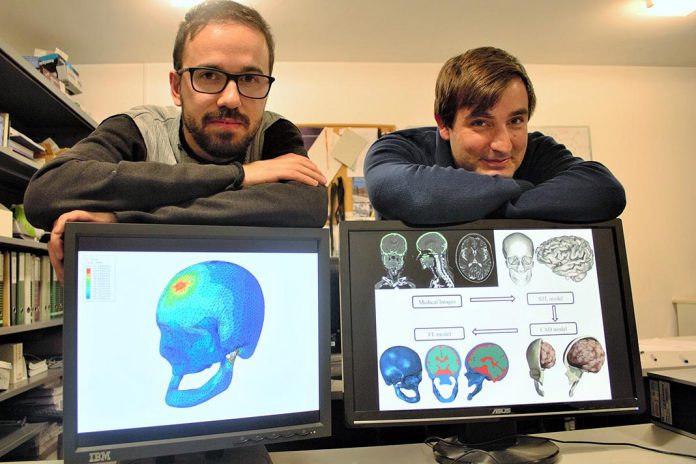 Investigadores da UA criam simulador do impacto da colisão de objeto na cabeça