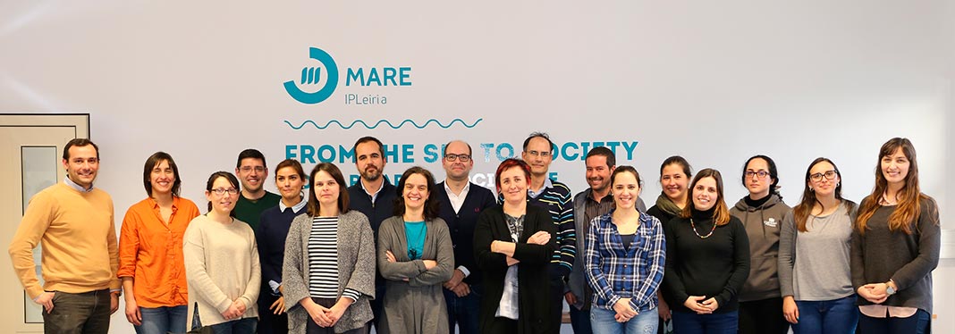 Equipa de Investigadores do MARE-IPLeiria