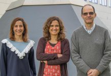 Inês Cardoso Pereira, Marta C. Marques e Pedro Matias, investigadores do ITQB NOVA