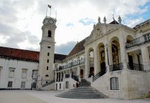 Edificio da Universidade de Coimbra, património mundial