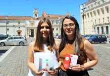 Rita Martins e Daniela Costa criadoras das ‘Toal’, Universidade de Coimbra