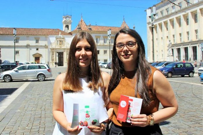 Rita Martins e Daniela Costa criadoras das ‘Toal’, Universidade de Coimbra