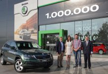 Skoda Auto atinge a produção de um milhão de SUVs