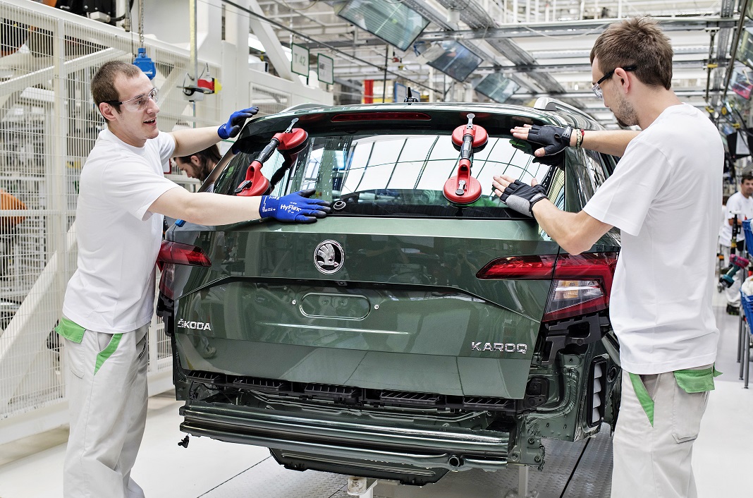 Skoda Auto atinge a produção de um milhão de SUVs