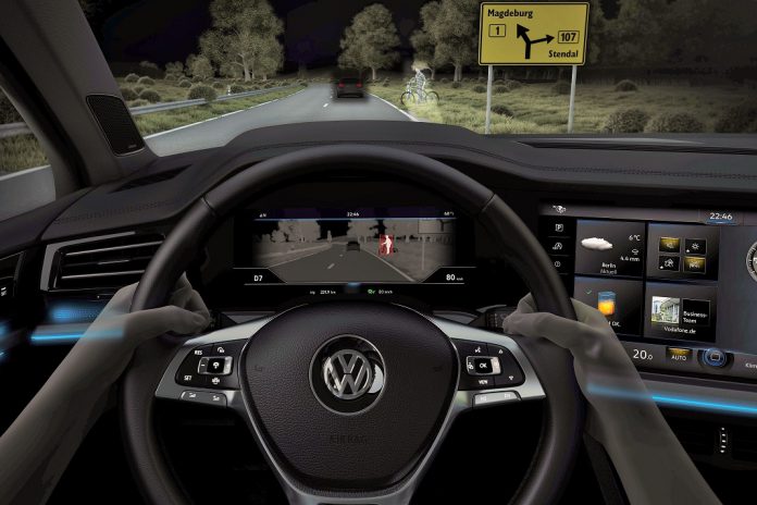 Novo Volkswagen Touareg com assistência de visão noturna