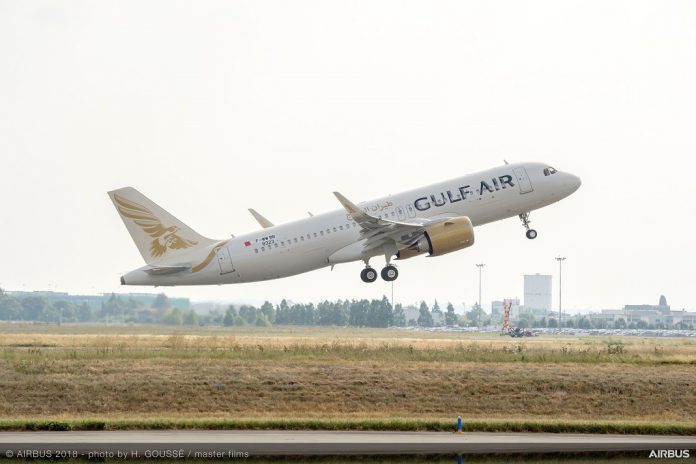 Gulf Air recebe primeiro Airbus A320neo