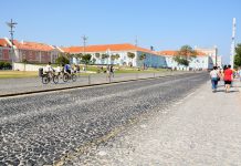 Ribeira das Naus, em agosto, só para peões e ciclistas aos domingos e feriado