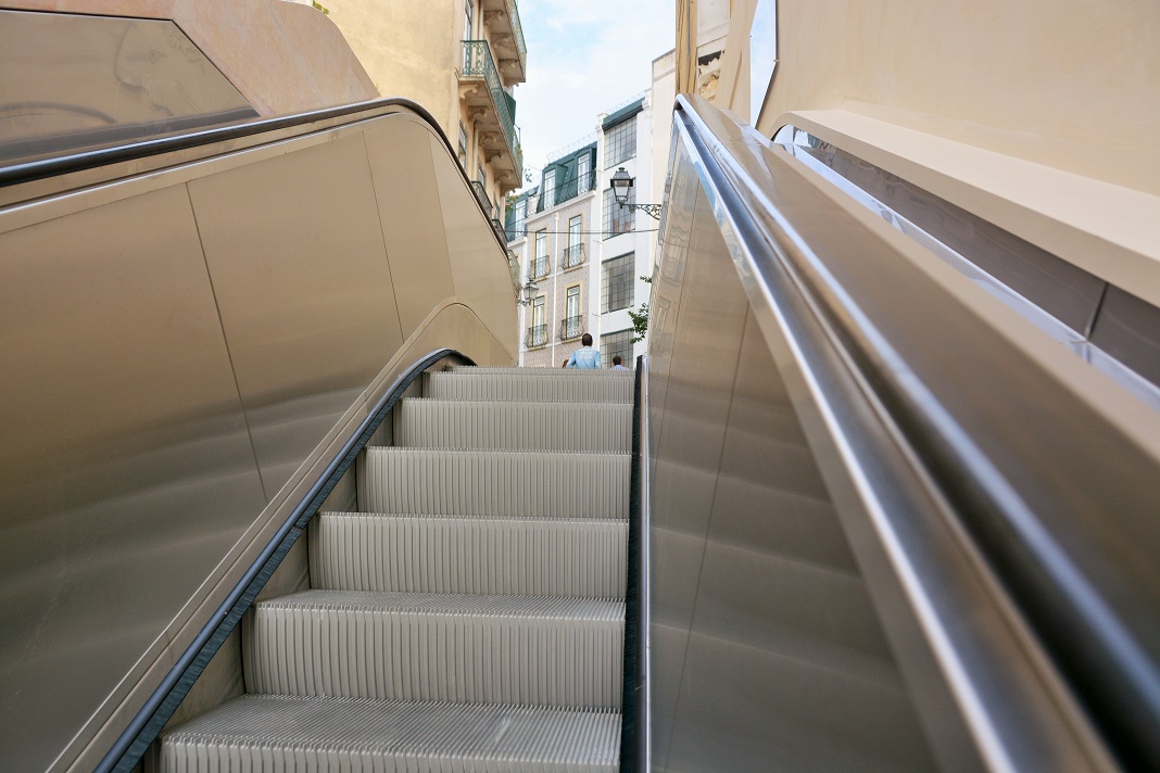 Escadas rolantes facilitam acesso do Martim Moniz ao Castelo de São Jorge